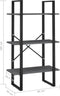 vidaXL - Opbergrek - 60x30x105 - cm - massief - grenenhout - grijs