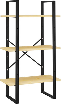 vidaXL - Opbergrek - 60x30x105 - cm - massief - grenenhout