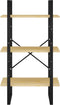 vidaXL - Opbergrek - 60x30x105 - cm - massief - grenenhout