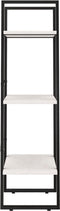 vidaXL - Opbergrek - 60x30x105 - cm - massief - grenenhout - wit