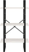 vidaXL - Opbergrek - 60x30x105 - cm - massief - grenenhout - wit
