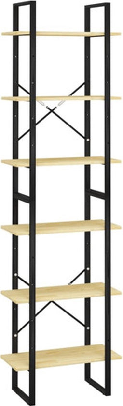 vidaXL - Opbergrek - 60x30x210 - cm - massief - grenenhout
