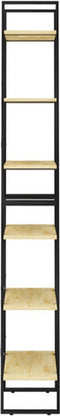 vidaXL - Opbergrek - 60x30x210 - cm - massief - grenenhout