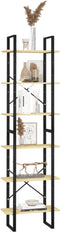 vidaXL - Opbergrek - 60x30x210 - cm - massief - grenenhout