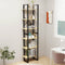 vidaXL - Opbergrek - 60x30x210 - cm - massief - grenenhout