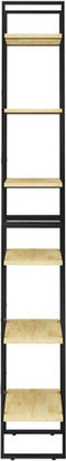 vidaXL - Opbergrek - 60x30x210 - cm - massief - grenenhout