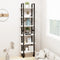 vidaXL - Opbergrek - 60x30x210 - cm - massief - grenenhout - wit