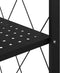 vidaXL - Opbergrek - op - wielen - 71x34x88 - cm - staal - zwart