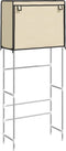 vidaXL - Opbergrek - voor - boven - wasmachine - 2-laags - 71x29,5x170,5 - cm - ijzer