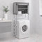 vidaXL - Opbergrek - voor - boven - wasmachine - 2-laags - 71x29,5x170,5 - cm - ijzer