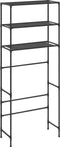 vidaXL - Opbergrek - voor - boven - wasmachine - 3-laags - 69x28x169 - cm - zwart