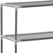 vidaXL - Opbergrek - voor - boven - wasmachine - 3-laags - 69x28x169 - cm - zilver