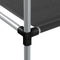vidaXL - Opbergrek - voor - boven - wasmachine - 87x55x90,5cm - ijzer - crèmekleurig