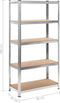 vidaXL - Opbergrekken - 2 - st - 90x40x180 - cm - MDF