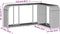vidaXL - Opbergschappen - 2 - st - poly - rattan - beige