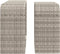 vidaXL - Opbergschappen - 2 - st - poly - rattan - lichtgrijs