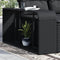 vidaXL - Opbergschappen - 2 - st - poly - rattan - zwart