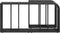 vidaXL - Opbergschappen - 2 - st - poly - rattan - zwart