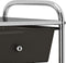 vidaXL - Opbergtrolley - met - 4 - lades - mobiel - kunststof - wit