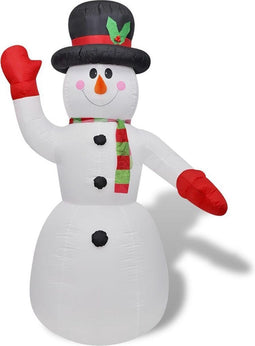 vidaXL - Opblaasbare - sneeuwpop - 240 - cm