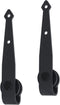vidaXL - Ophangset - voor - minischuifdeur - 152 - cm - koolstofstaal