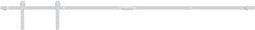 vidaXL - Ophangset - voor - minischuifdeur - 200 - cm - koolstofstaal - wit