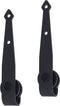 vidaXL - Ophangset - voor - minischuifdeur - 200 - cm - koolstofstaal