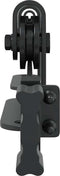vidaXL - Ophangset - voor - schuifdeur - 122 - cm - koolstofstaal