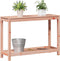 vidaXL - Oppottafel - met - schap - 108x35x75 - cm - massief - douglashout