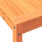 vidaXL - Oppottafel - met - schap - 108x35x75 - cm - massief - grenenhout - wasbruin