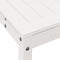 vidaXL - Oppottafel - met - schap - 108x35x75 - cm - massief - grenenhout - wit