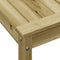 vidaXL - Oppottafel - met - schap - 108x50x75 - cm - geïmpregneerd - grenenhout