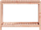 vidaXL - Oppottafel - met - schap - 108x50x75 - cm - massief - douglashout