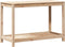 vidaXL - Oppottafel - met - schap - 108x50x75 - cm - massief - grenenhout
