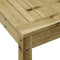 vidaXL - Oppottafel - met - schap - 82,5x35x75 - cm - geïmpregneerd - grenenhout
