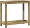 vidaXL - Oppottafel - met - schap - 82,5x35x75 - cm - geïmpregneerd - grenenhout