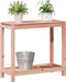 vidaXL - Oppottafel - met - schap - 82,5x35x75 - cm - massief - douglashout