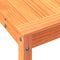vidaXL - Oppottafel - met - schap - 82,5x35x75 - cm - massief - grenenhout - wasbruin