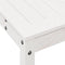 vidaXL - Oppottafel - met - schap - 82,5x35x75 - cm - massief - grenenhout - wit