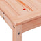 vidaXL - Oppottafel - met - schap - 82,5x35x75 - cm - massief - douglashout