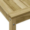 vidaXL - Oppottafel - met - schap - 82,5x50x75 - cm - geïmpregneerd - grenenhout