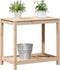 vidaXL - Oppottafel - met - schap - 82,5x50x75 - cm - massief - grenenhout