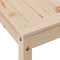 vidaXL - Oppottafel - met - schap - 82,5x50x75 - cm - massief - grenenhout