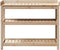 vidaXL - Oppottafel - met - schappen - 108x45x86,5 - cm - massief - grenenhout