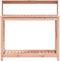 vidaXL - Oppottafel - met - schappen - 108x50x109,5 - cm - massief - douglashout