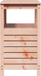 vidaXL - Oppottafel - met - schappen - 82,5x45x81 - cm - massief - douglashout