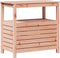 vidaXL - Oppottafel - met - schappen - 82,5x45x81 - cm - massief - douglashout