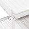vidaXL - Oppottafel - met - schappen - 82,5x45x86,5 - cm - massief - grenenhout - wit