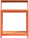 vidaXL - Oppottafel - met - schappen - 82,5x50x109,5 - cm - grenenhout - bruin