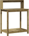 vidaXL - Oppottafel - met - schappen - 82,5x50x109,5 - cm - geïmpregneerd - hout